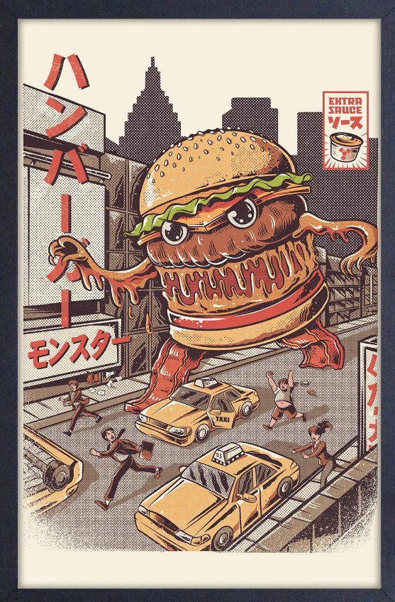 Illustrata - Burgerzilla poster #18