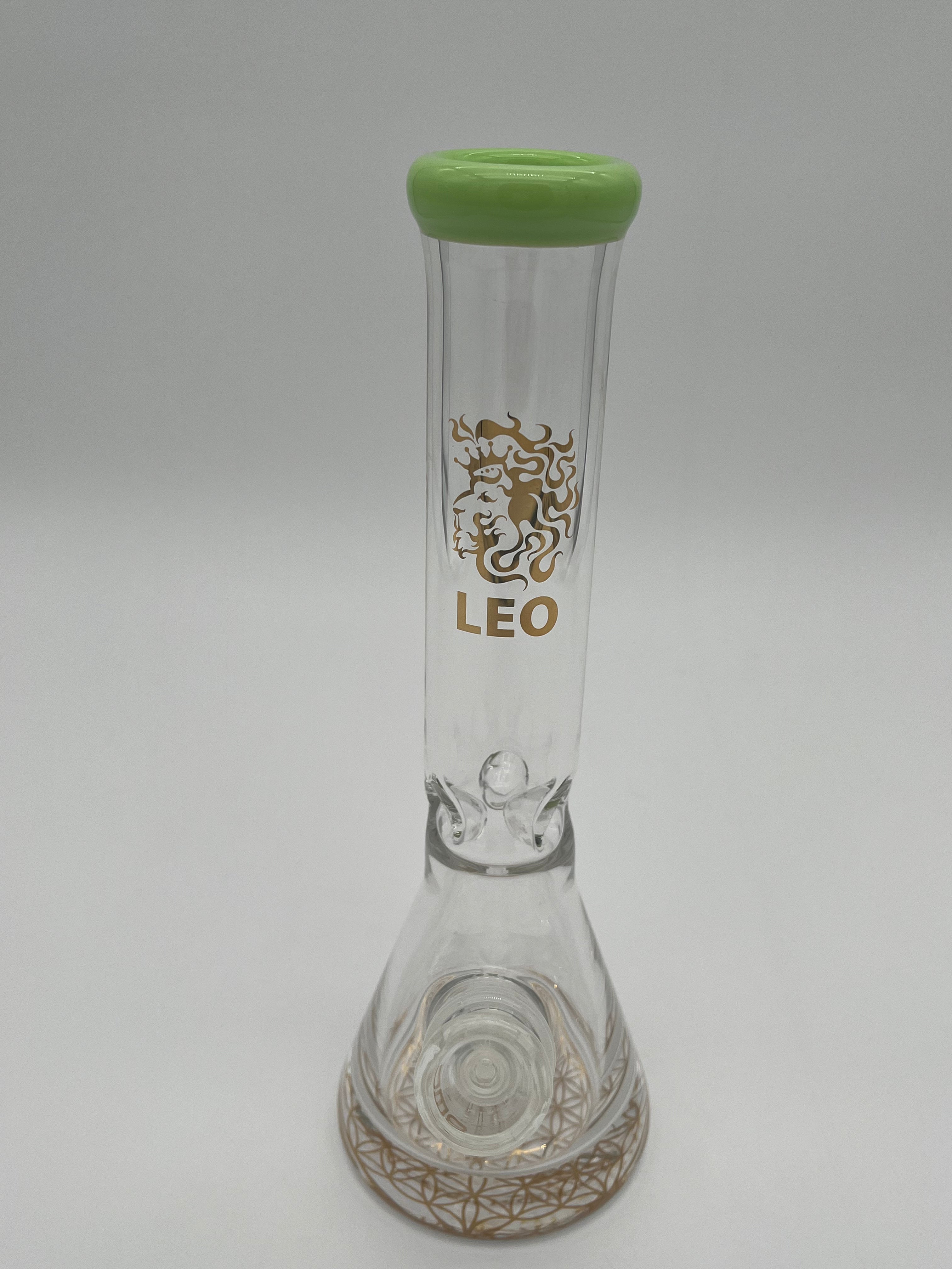 10" Skinny Leo Beaker Water Pipe