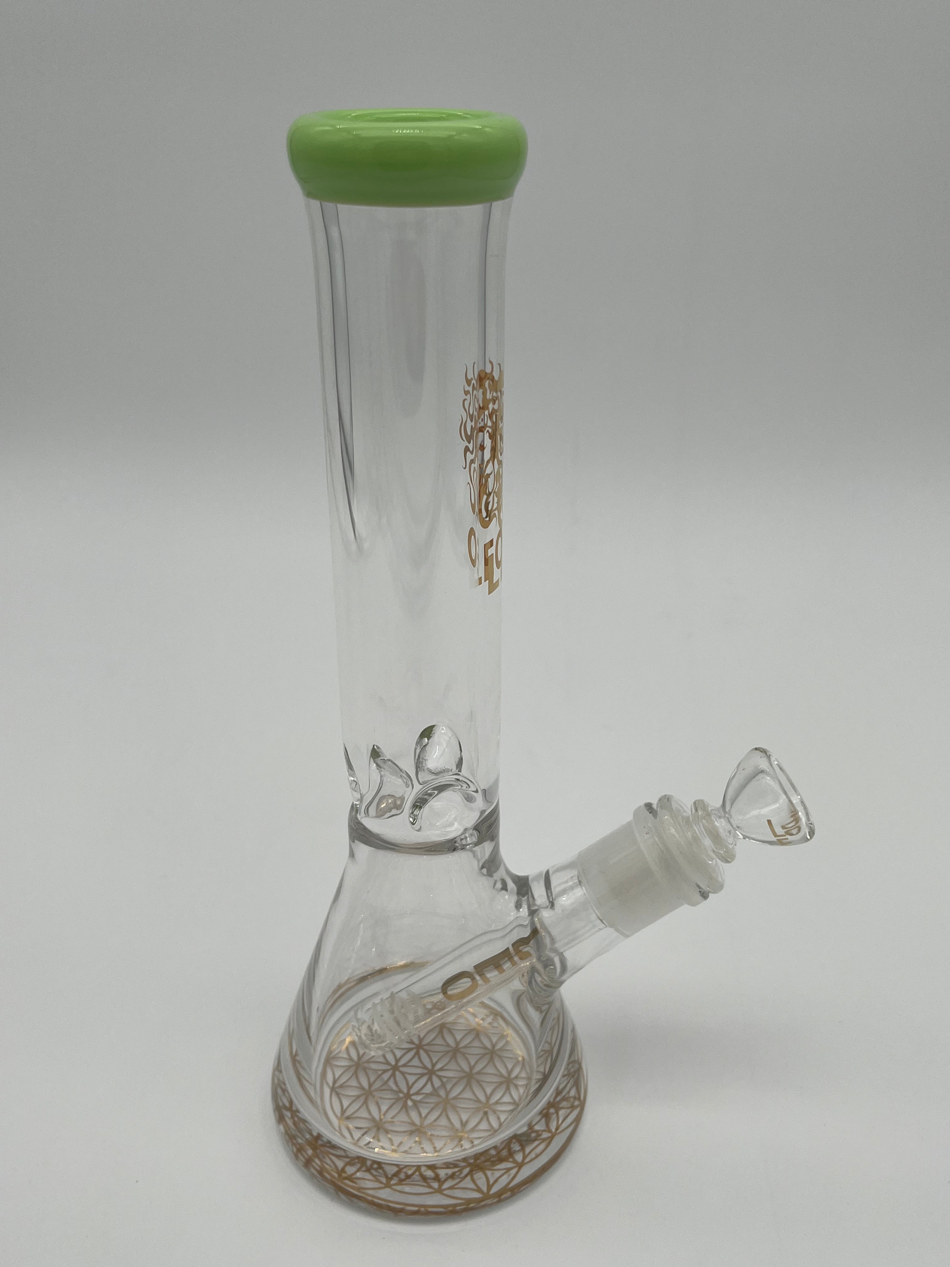 10" Skinny Leo Beaker Water Pipe