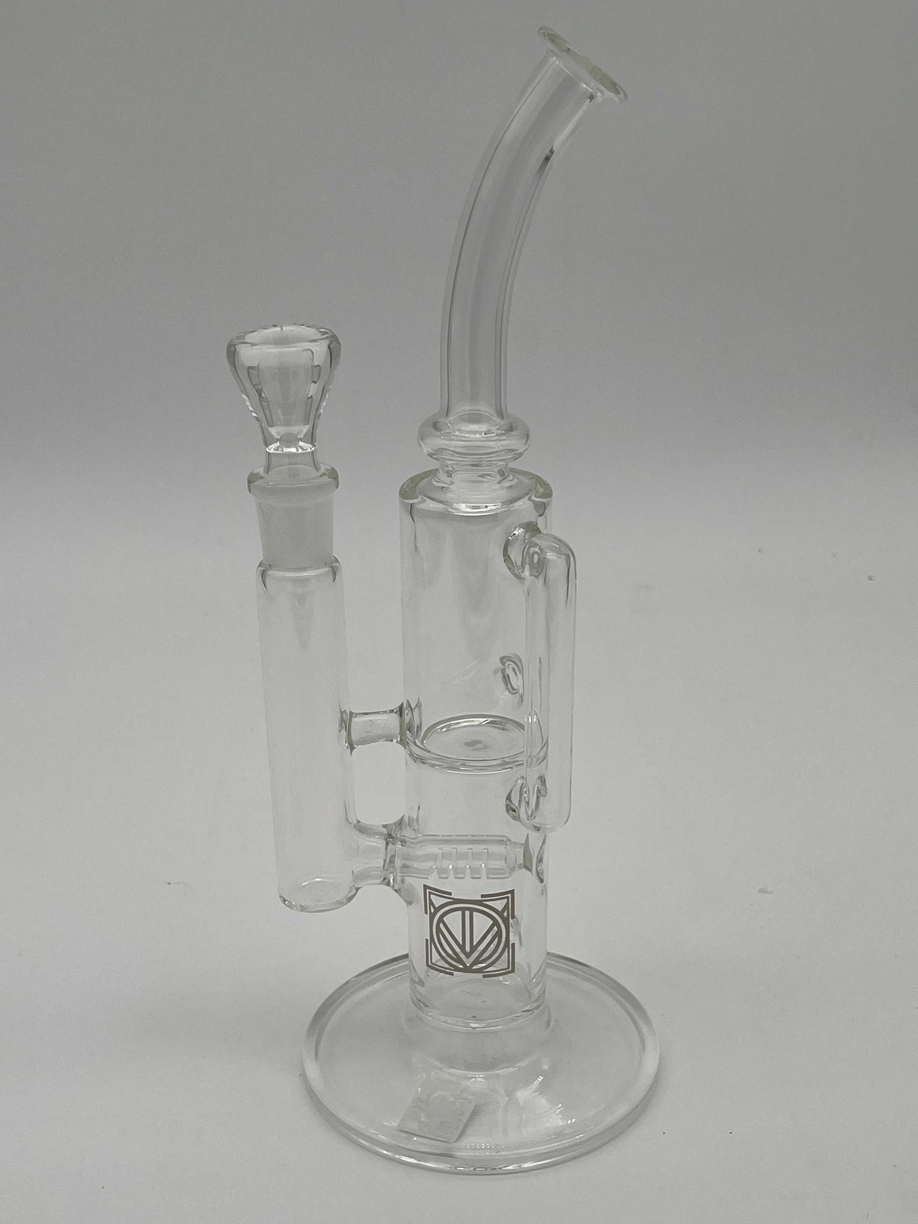 Licit Glass 11" Bent Neck Recycler