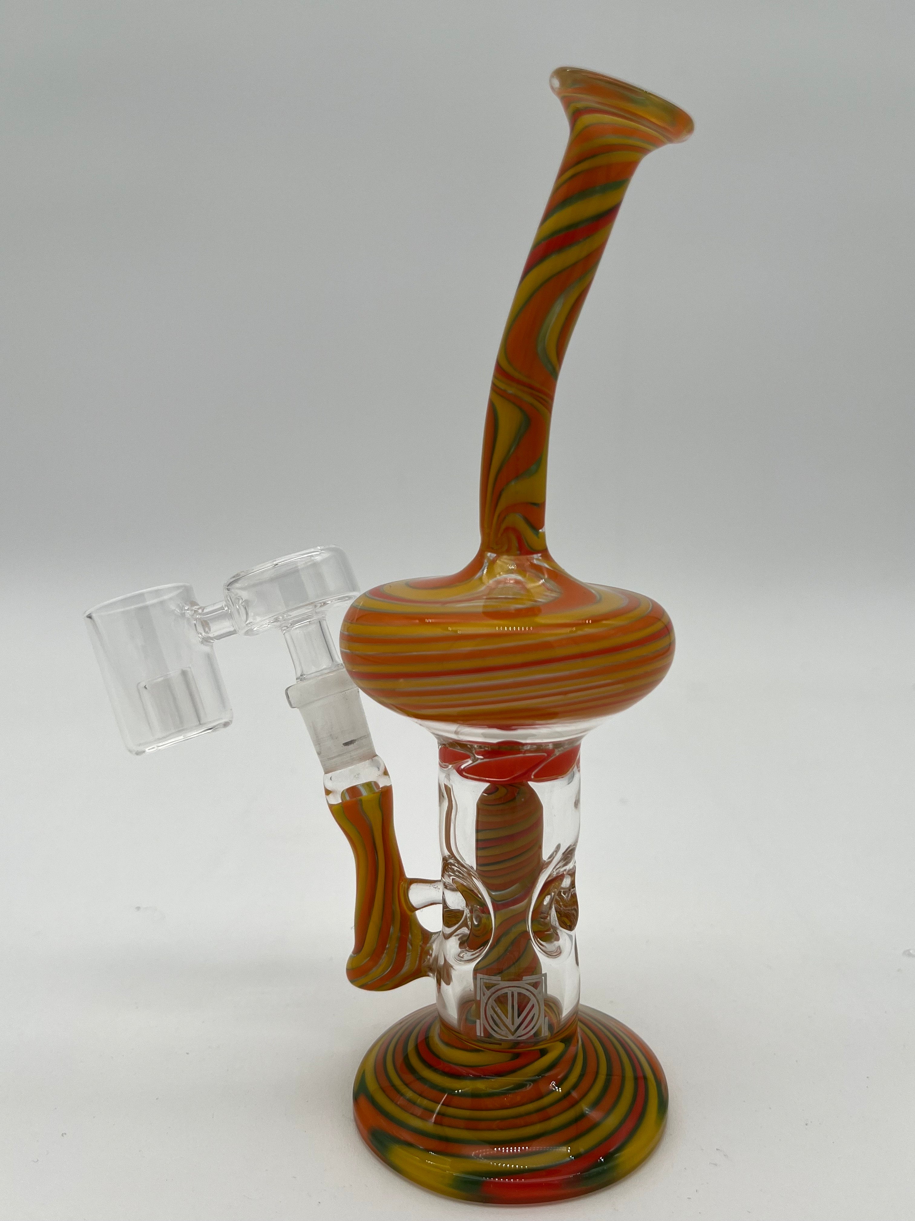 Licit Glass Orange Mini Rig
