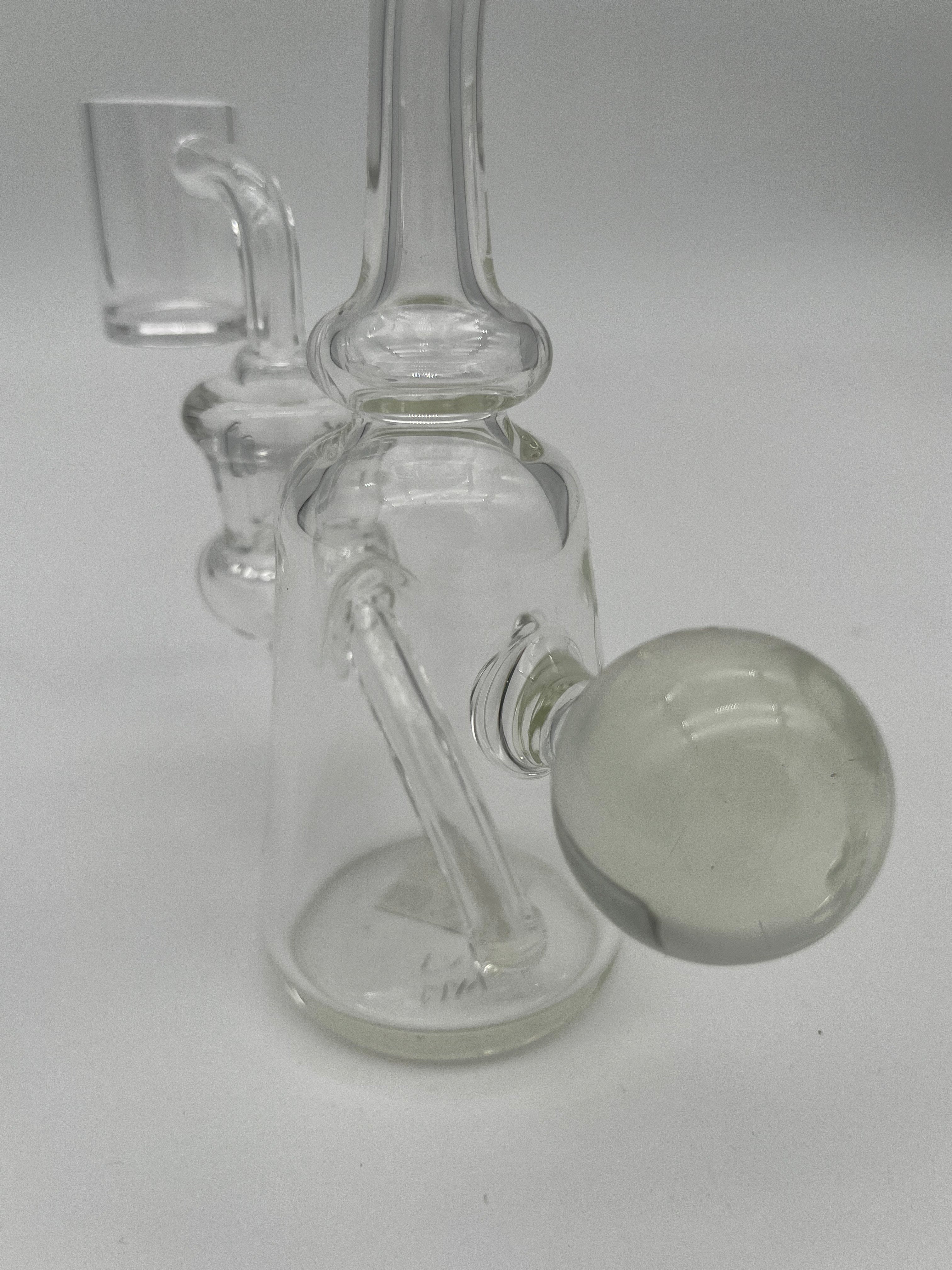 Clay Ball Clear Mini Rig