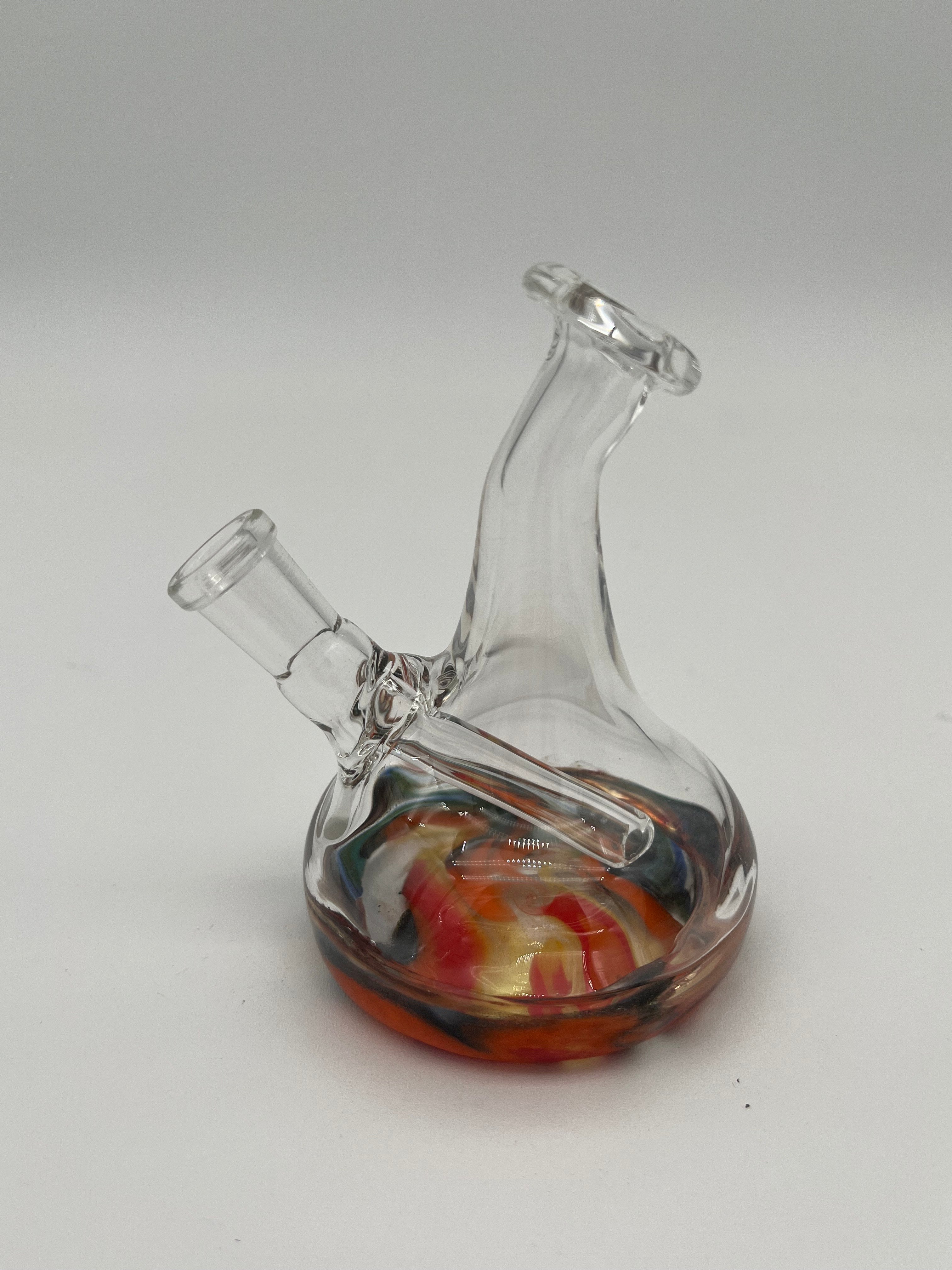 CGlass & Dan Ottone Glassworks Mini Beaker Bong