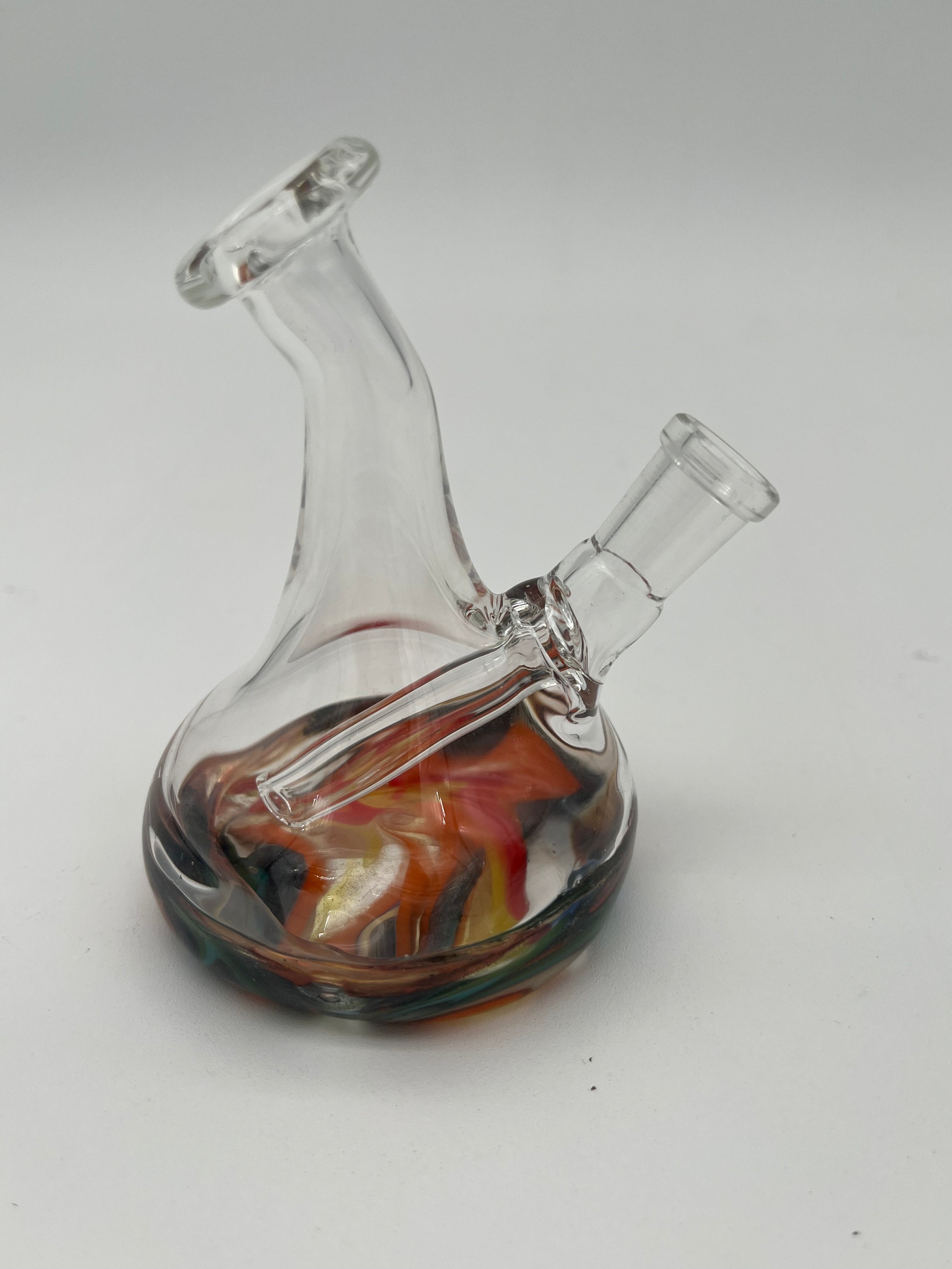 CGlass & Dan Ottone Glassworks Mini Beaker Bong