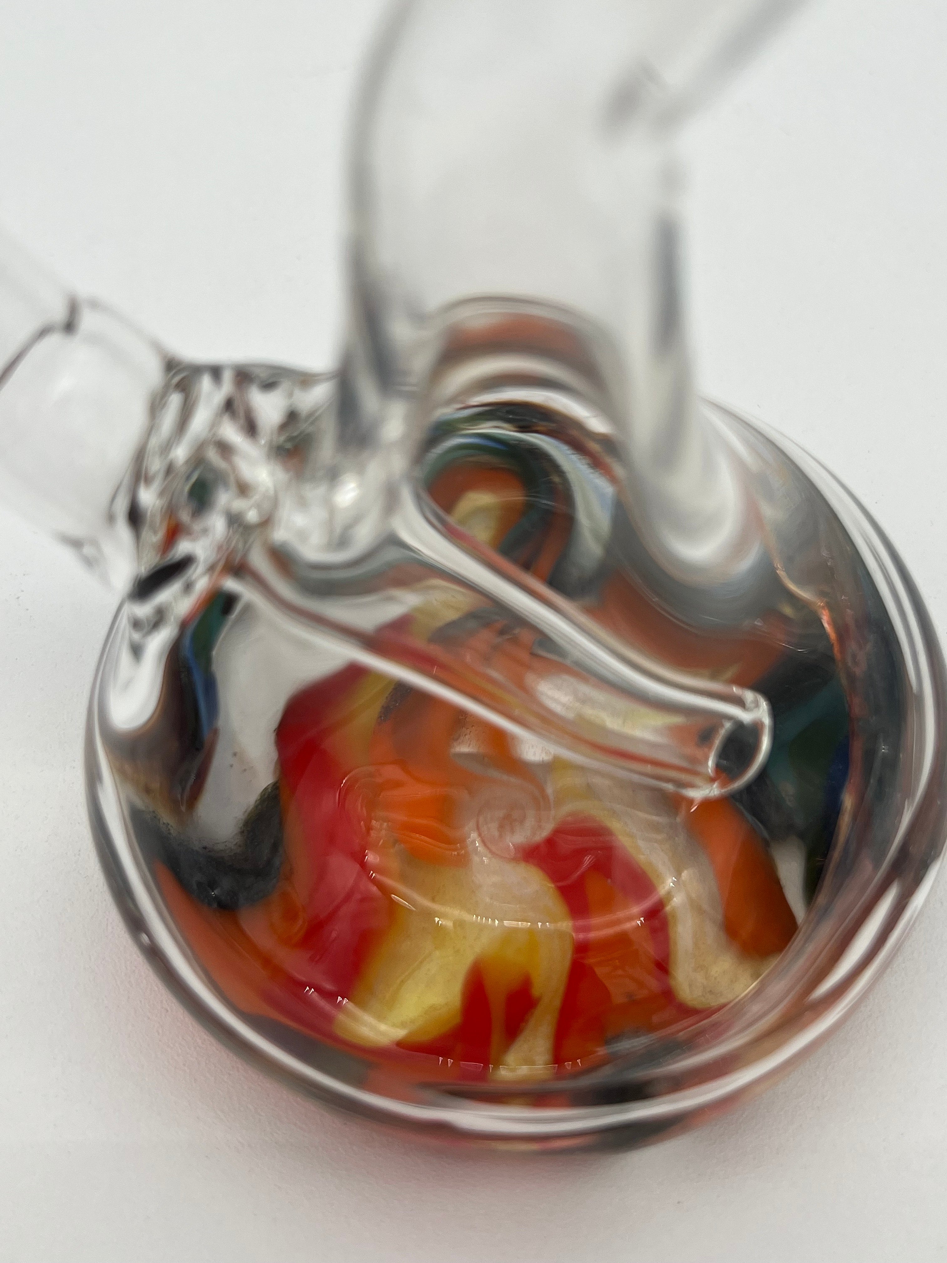 CGlass & Dan Ottone Glassworks Mini Beaker Bong