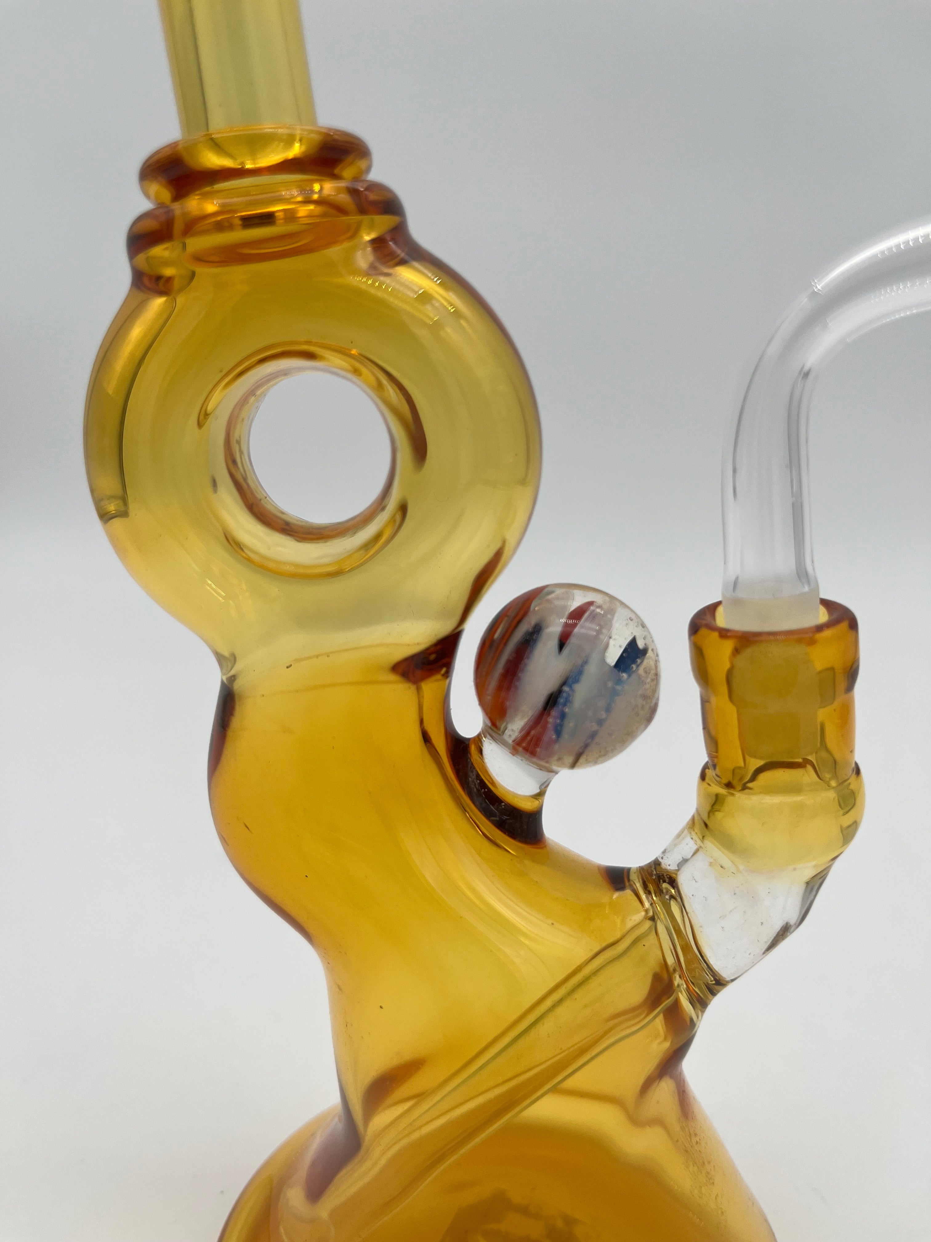 Moonbo Orange/Amber Glass Rig