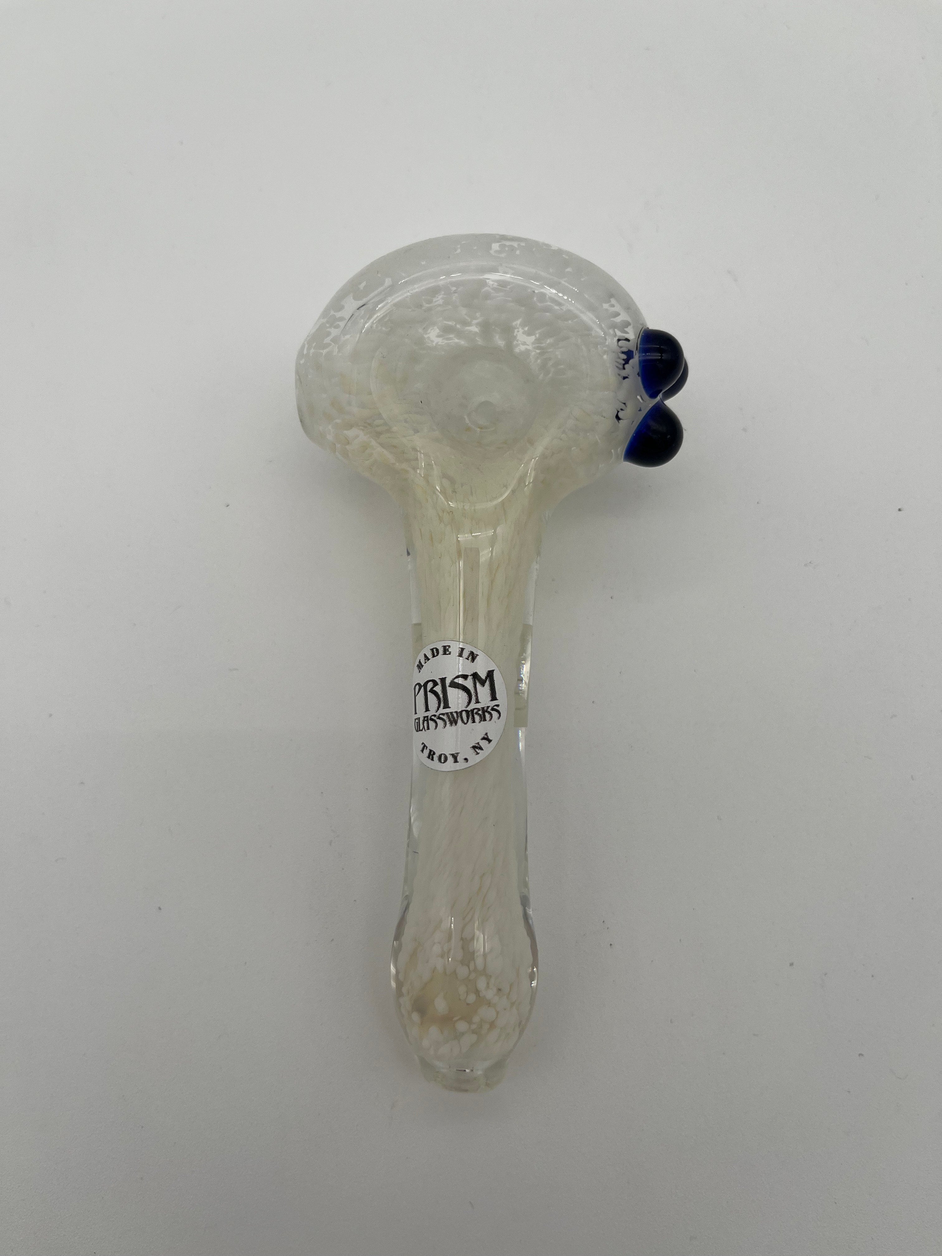 Prism Glassworks White Frit Pipe
