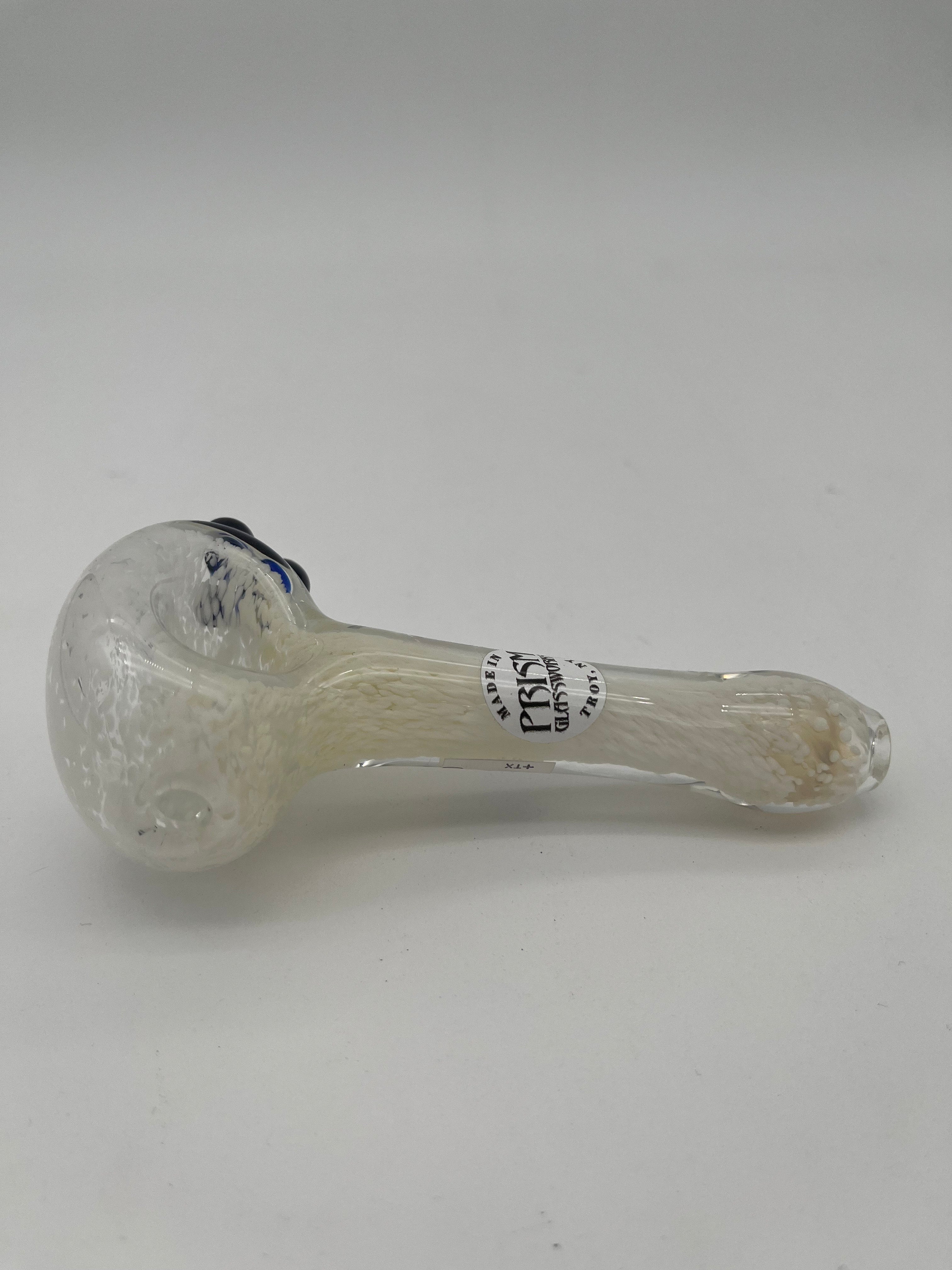 Prism Glassworks White Frit Pipe
