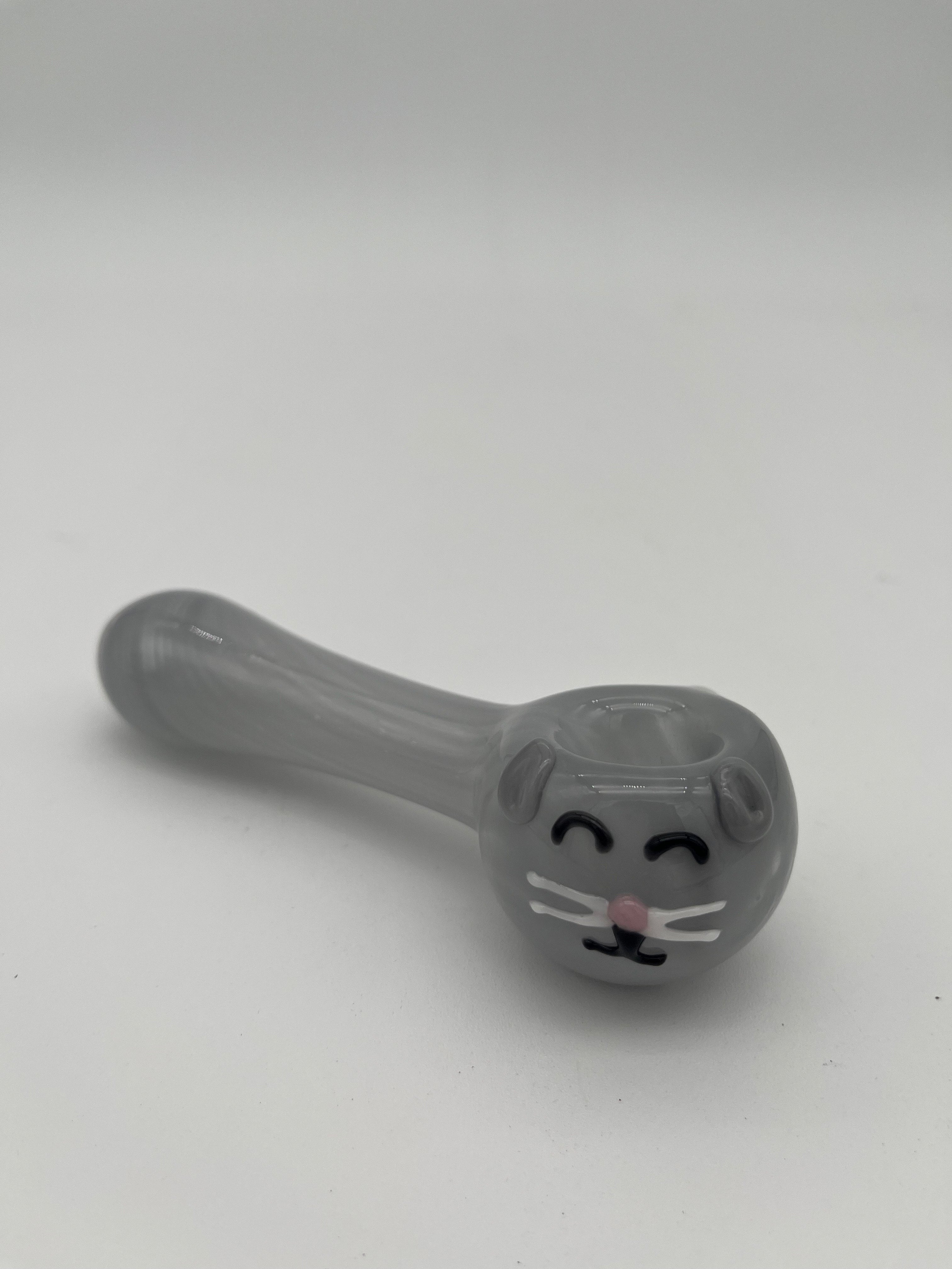 Kristi Conant Grey Cat Handpipe