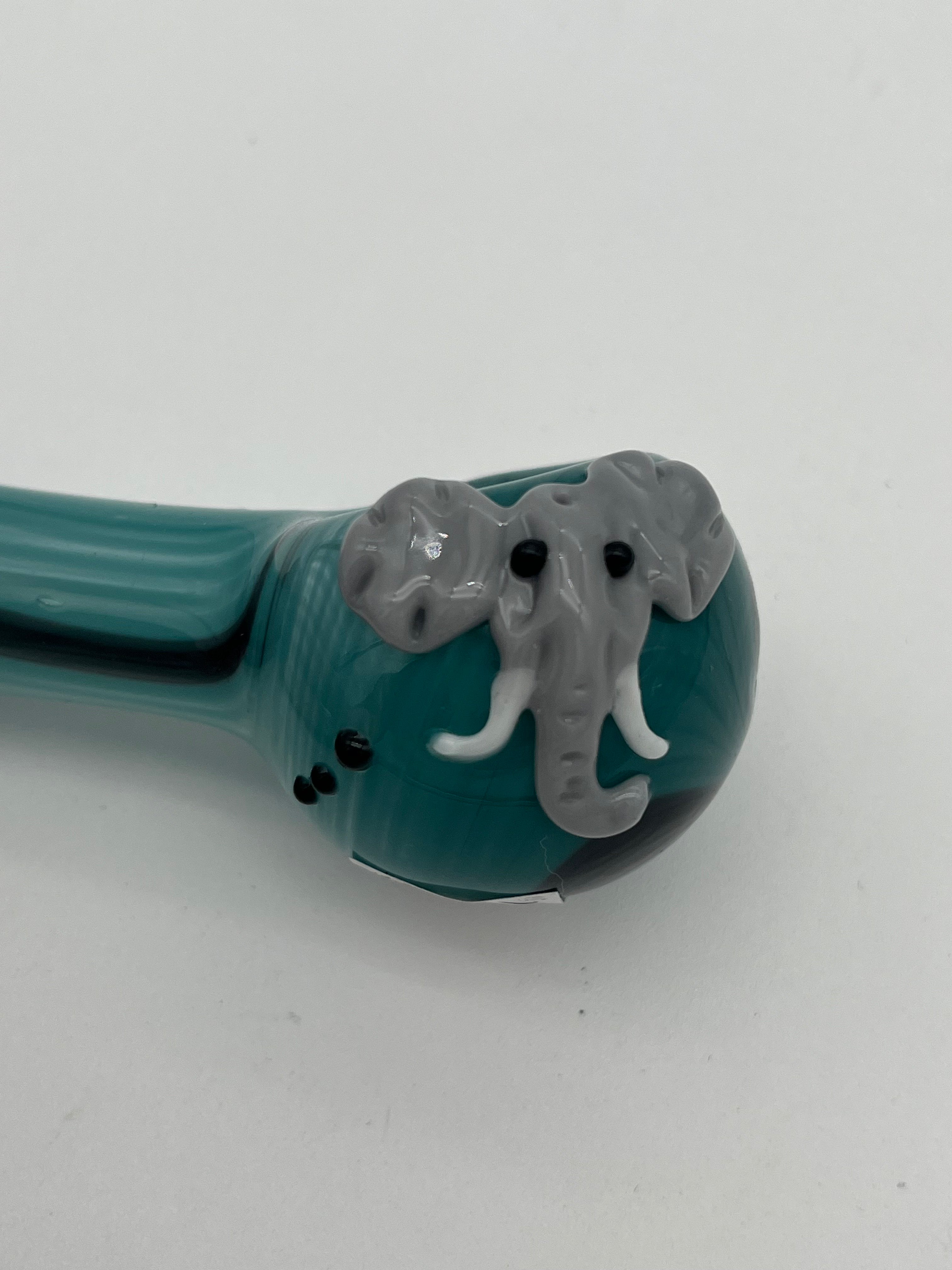 Kristi Conant Turquoise Elephant Handpipe