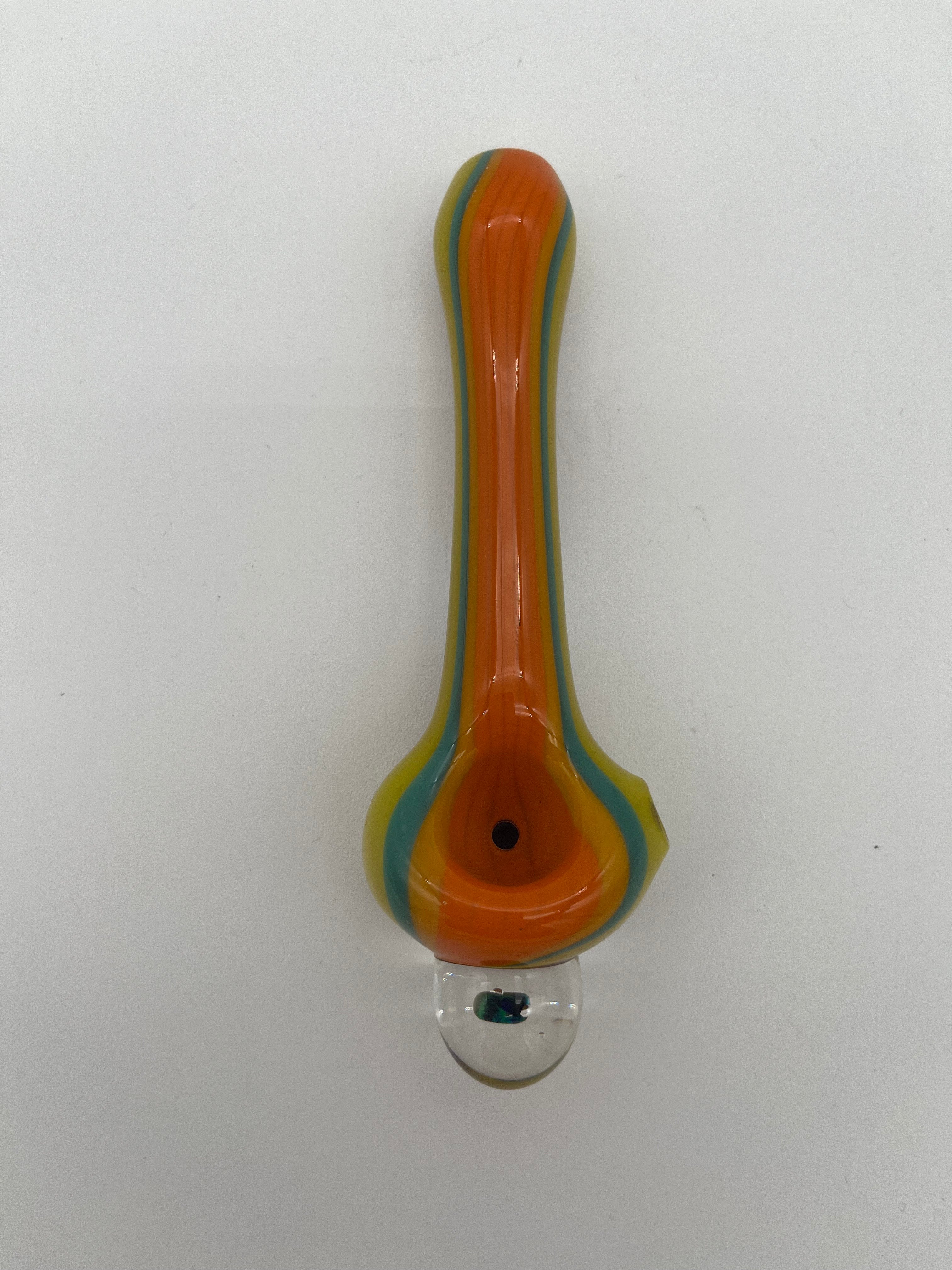 Ottone Glassworks Handpipe With Opal