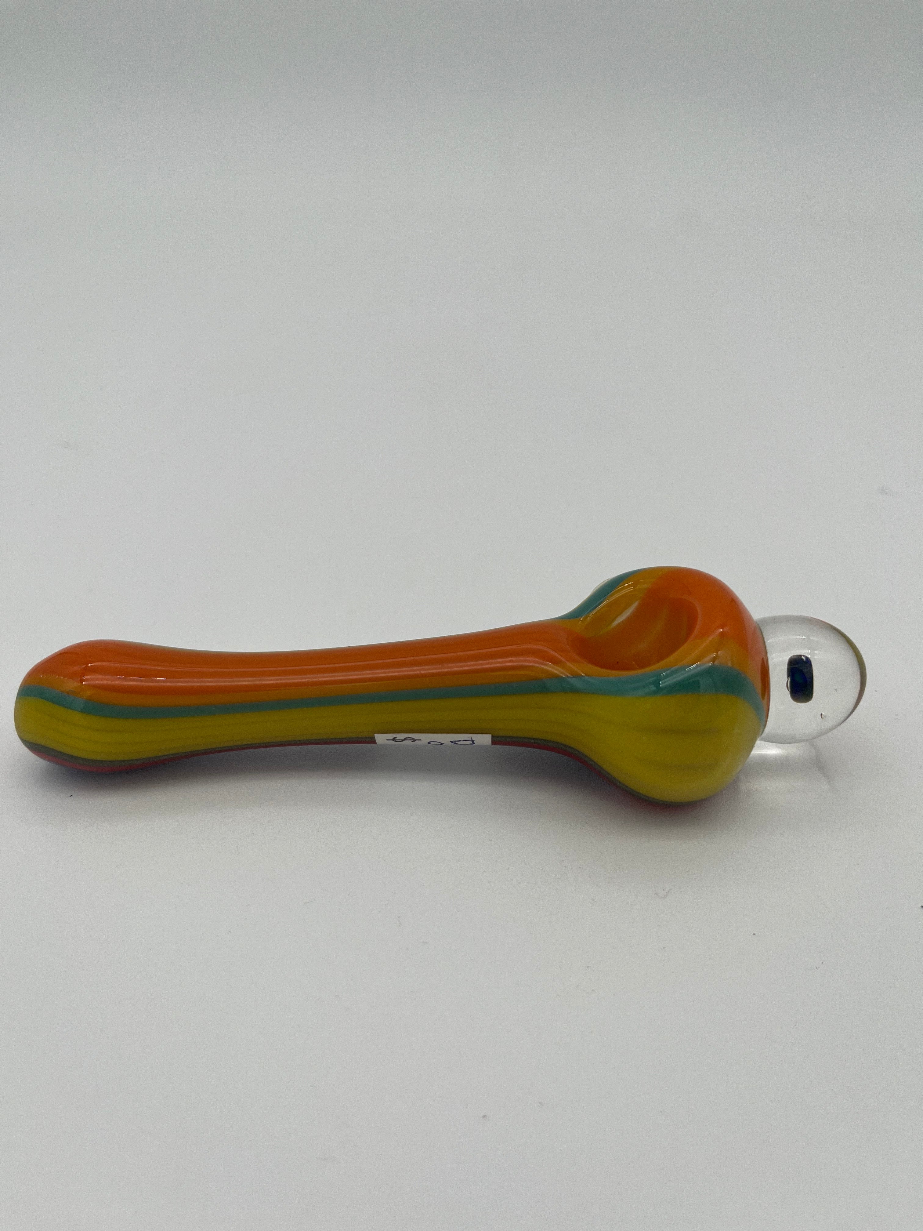 Ottone Glassworks Handpipe With Opal