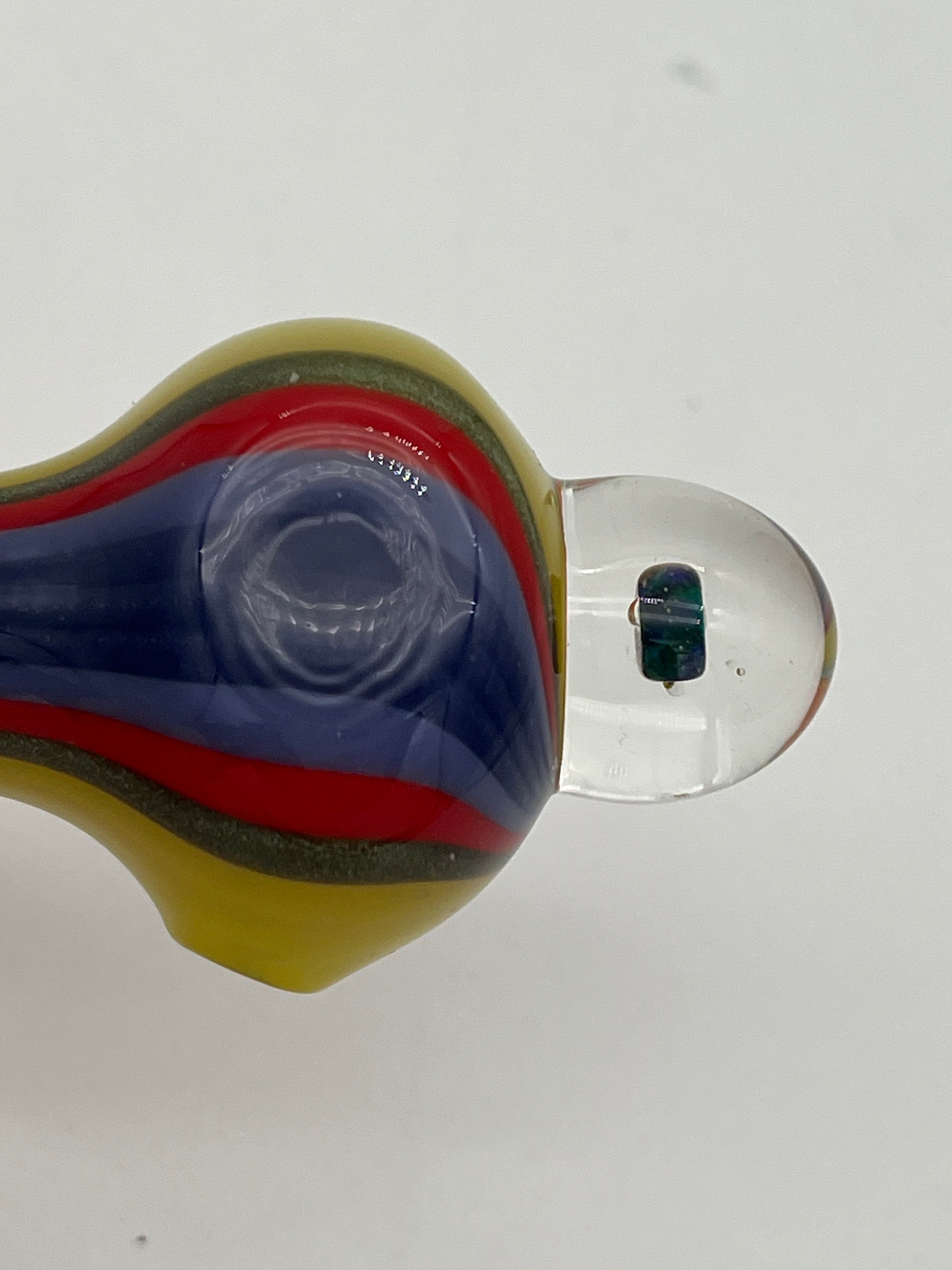 Ottone Glassworks Handpipe With Opal