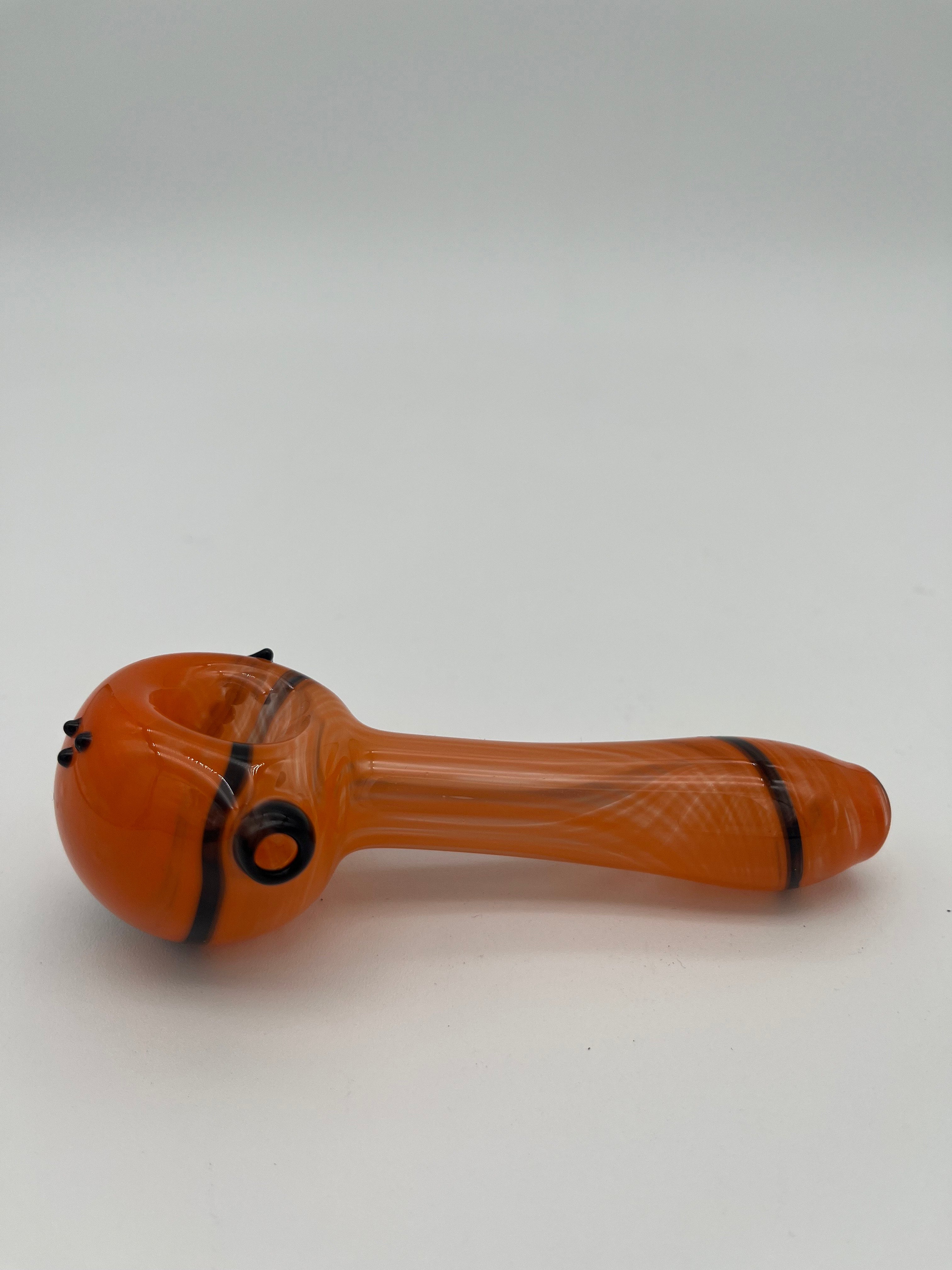 Kristi Conant Orange Witch Handpipe