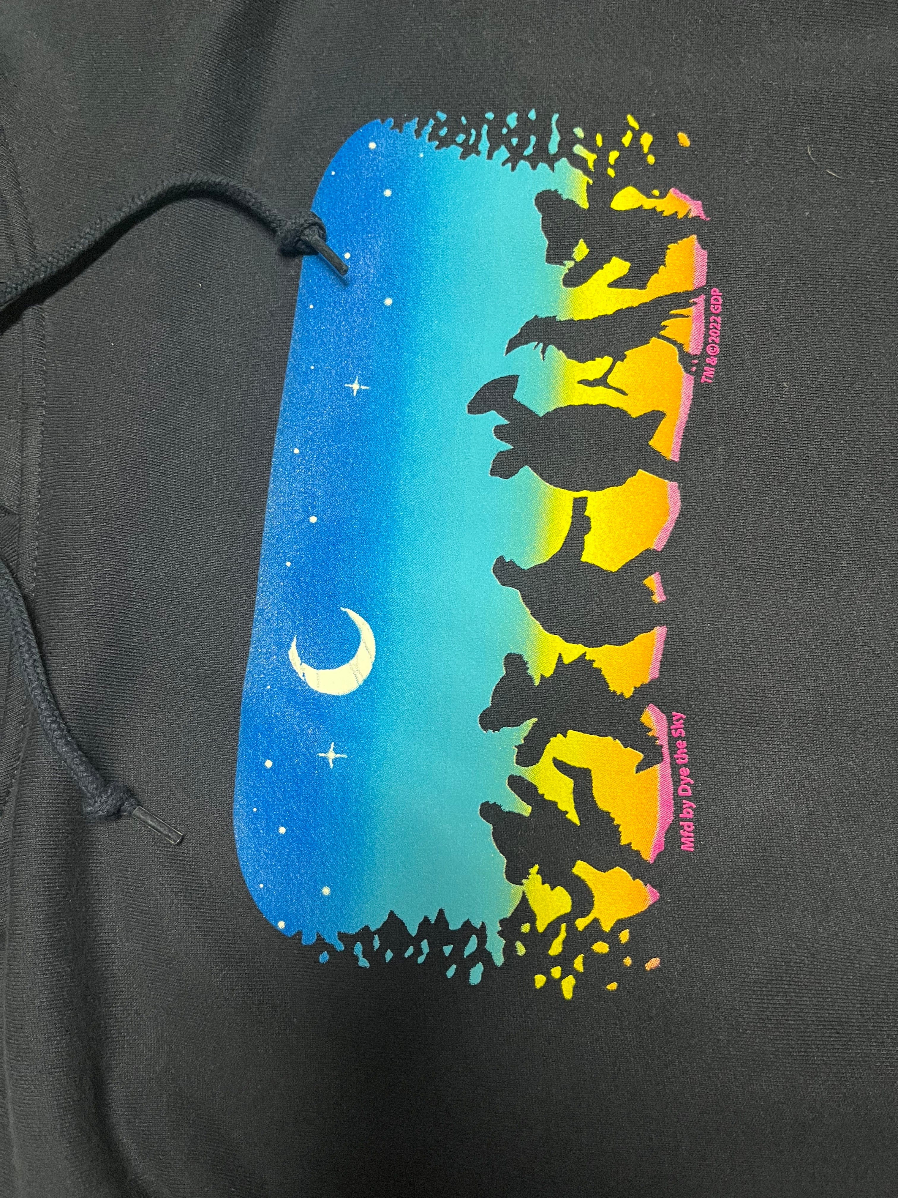 Grateful Dead Navy Blue Turtle Hoodie XL