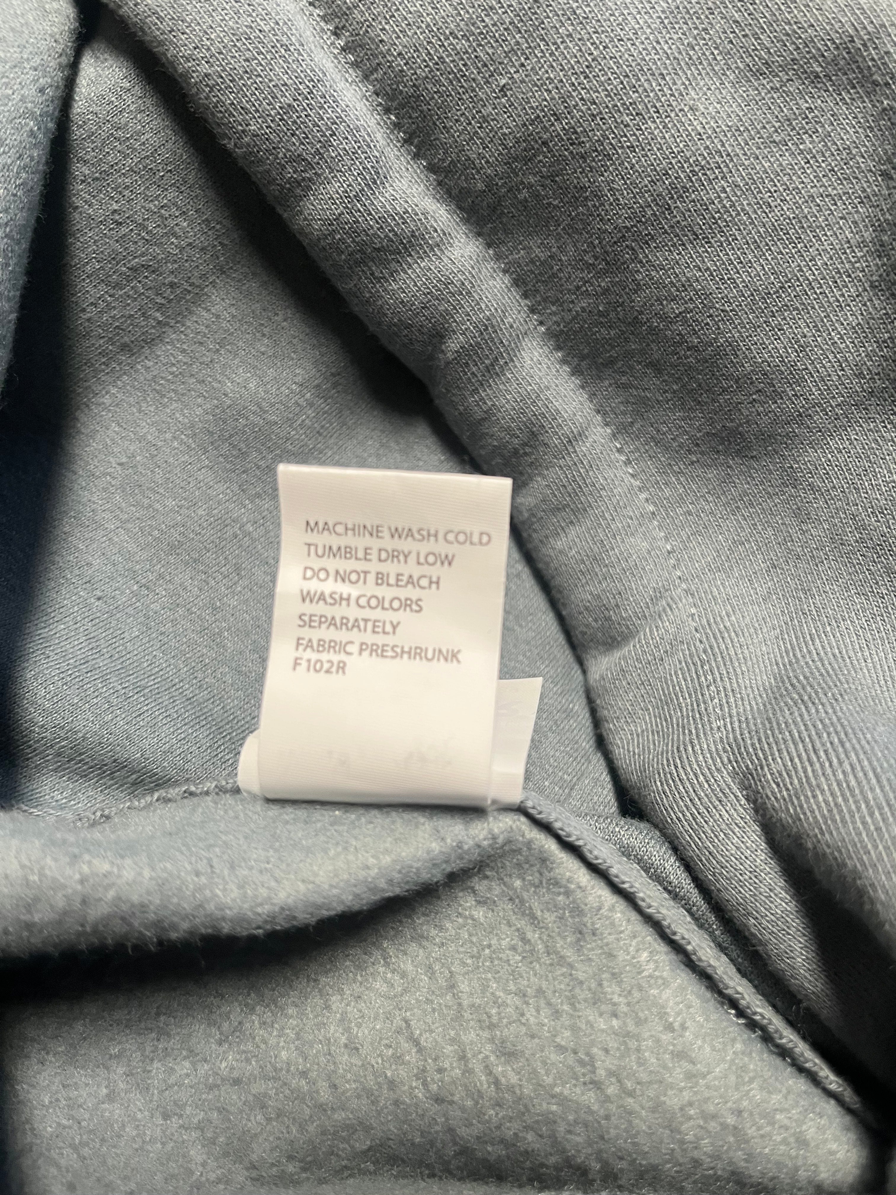 Grateful Dead Grey Skull & Flower Hoodie XL