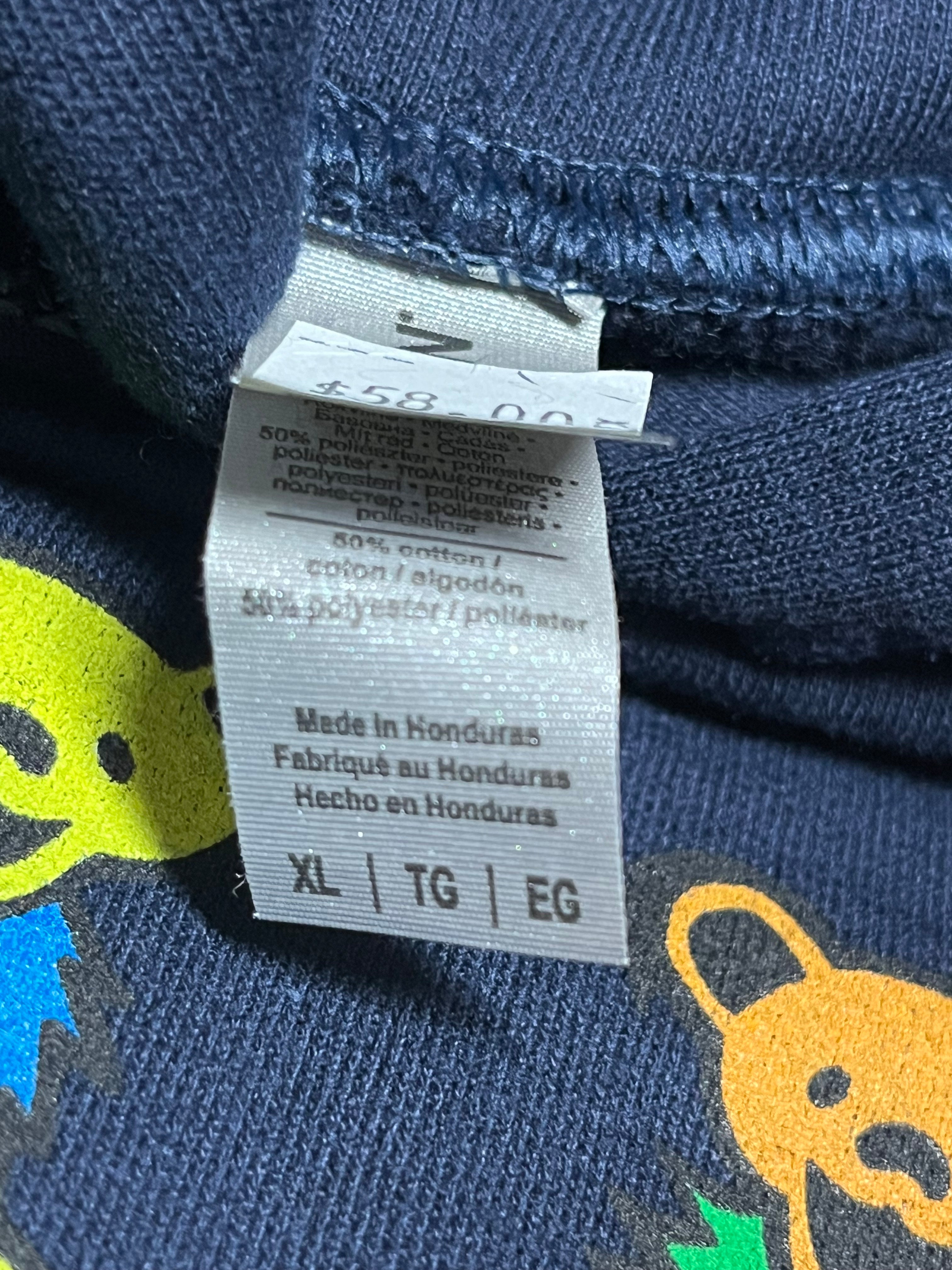 Grateful Dead Blue Dancing Bears Hoodie XL