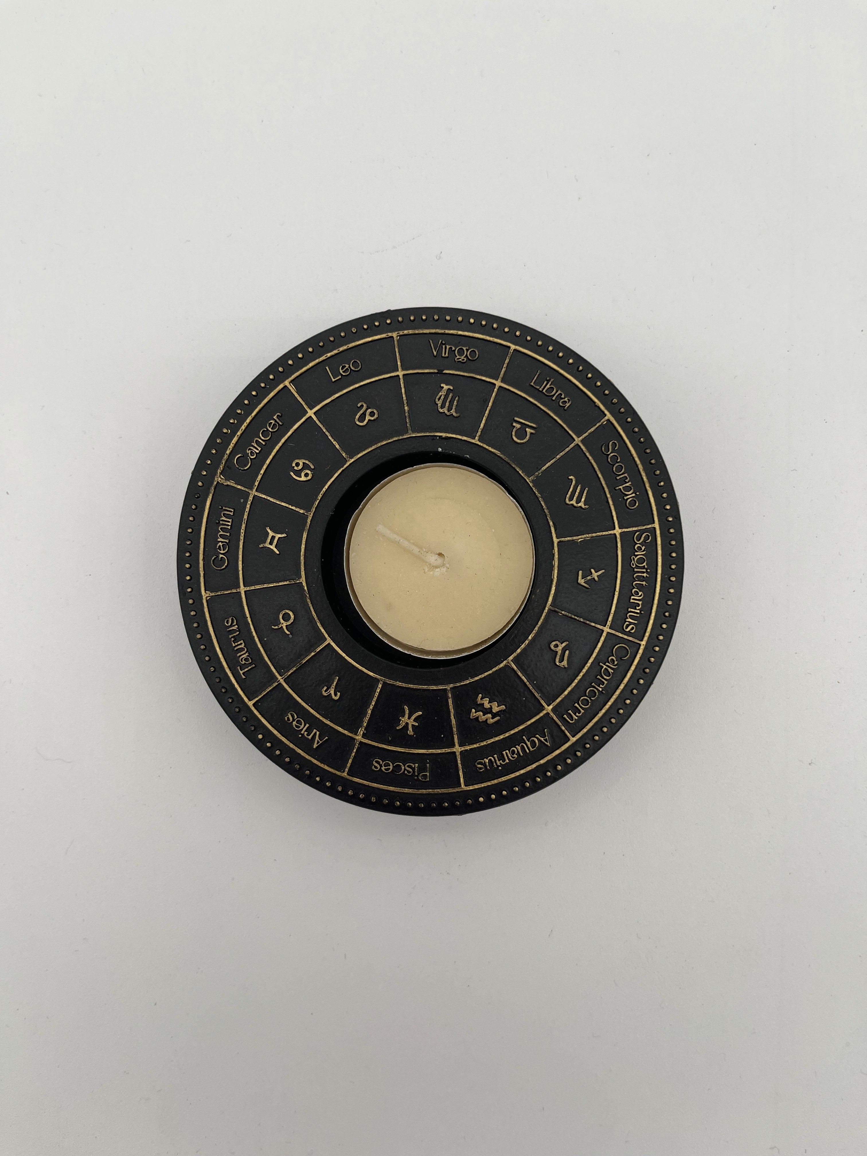 Astrology Chart Tealight Candle Holder