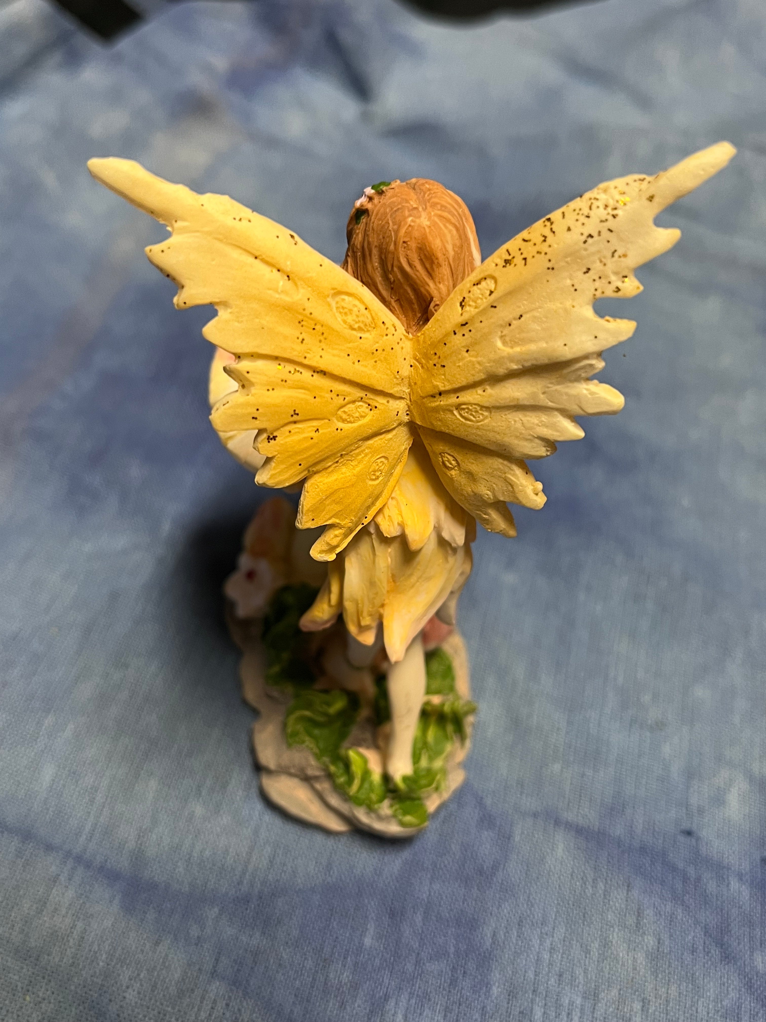 Small Fairy & Mushroom Figurine