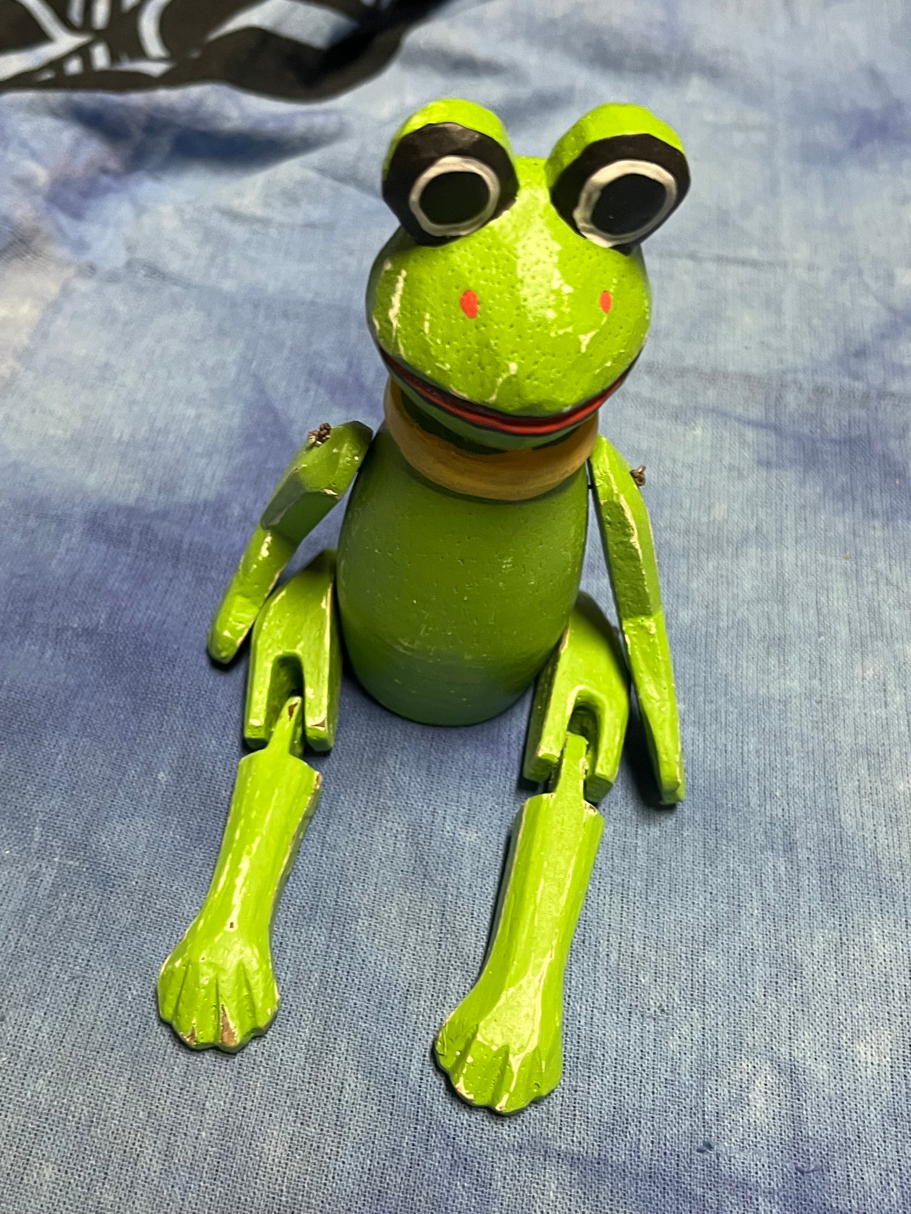 Frog Bendable Figurine