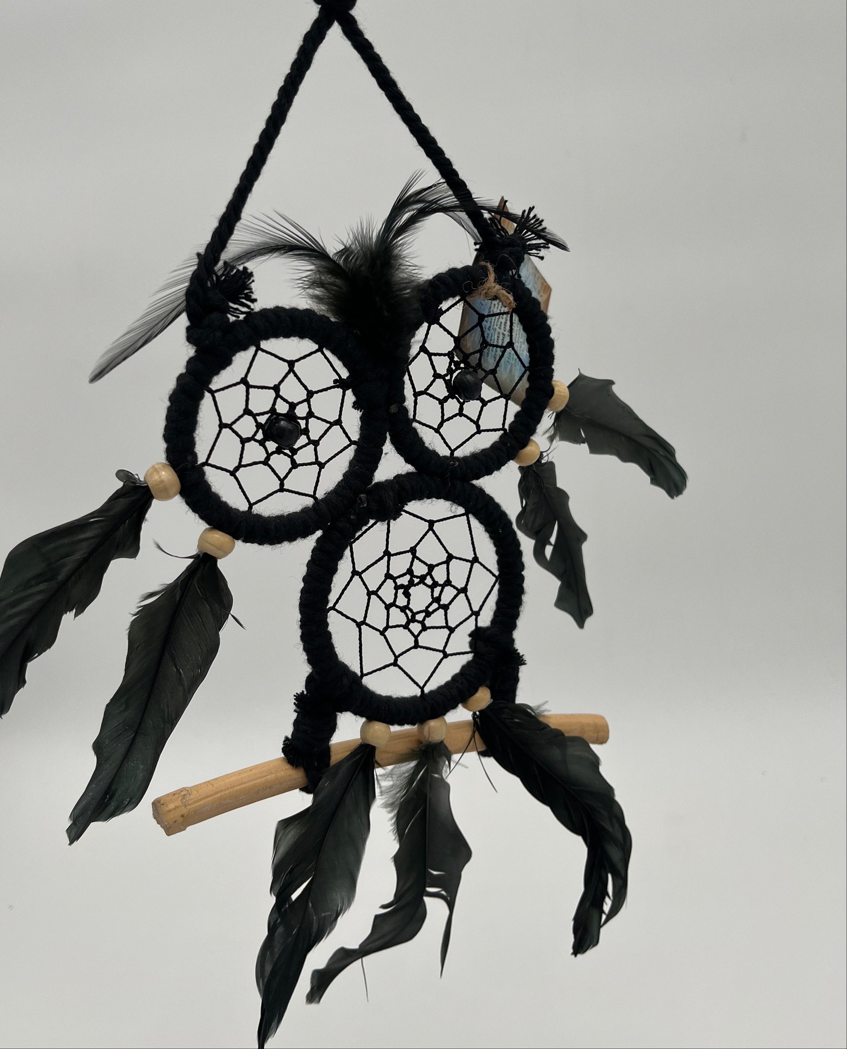 Black Multi Circle Dreamcatcher