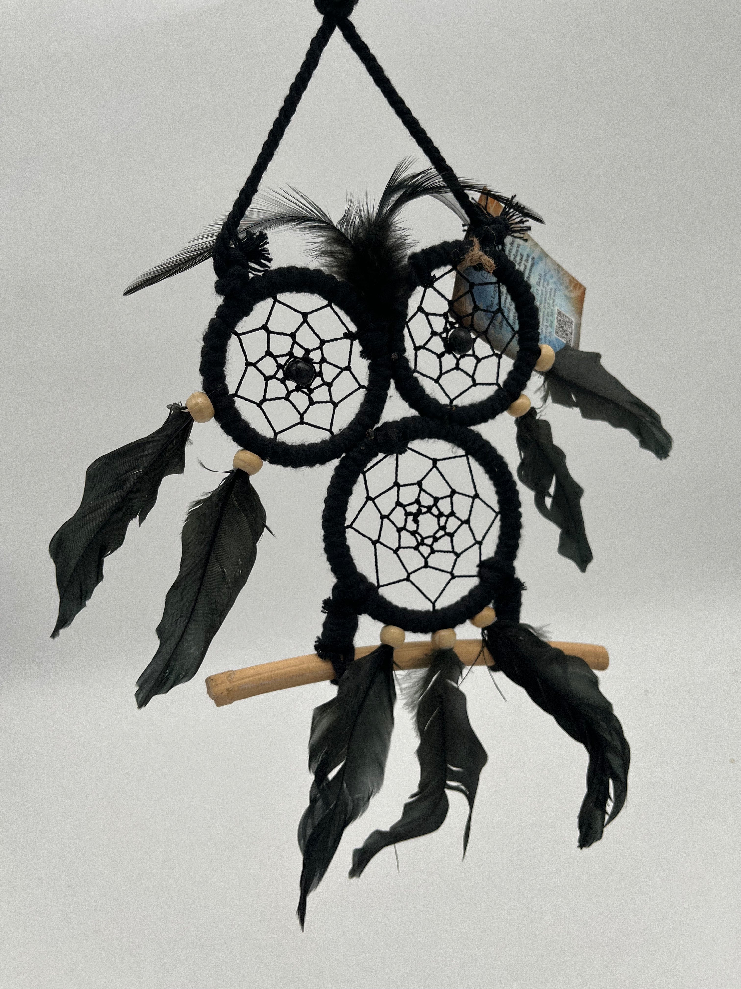 Black Multi Circle Dreamcatcher