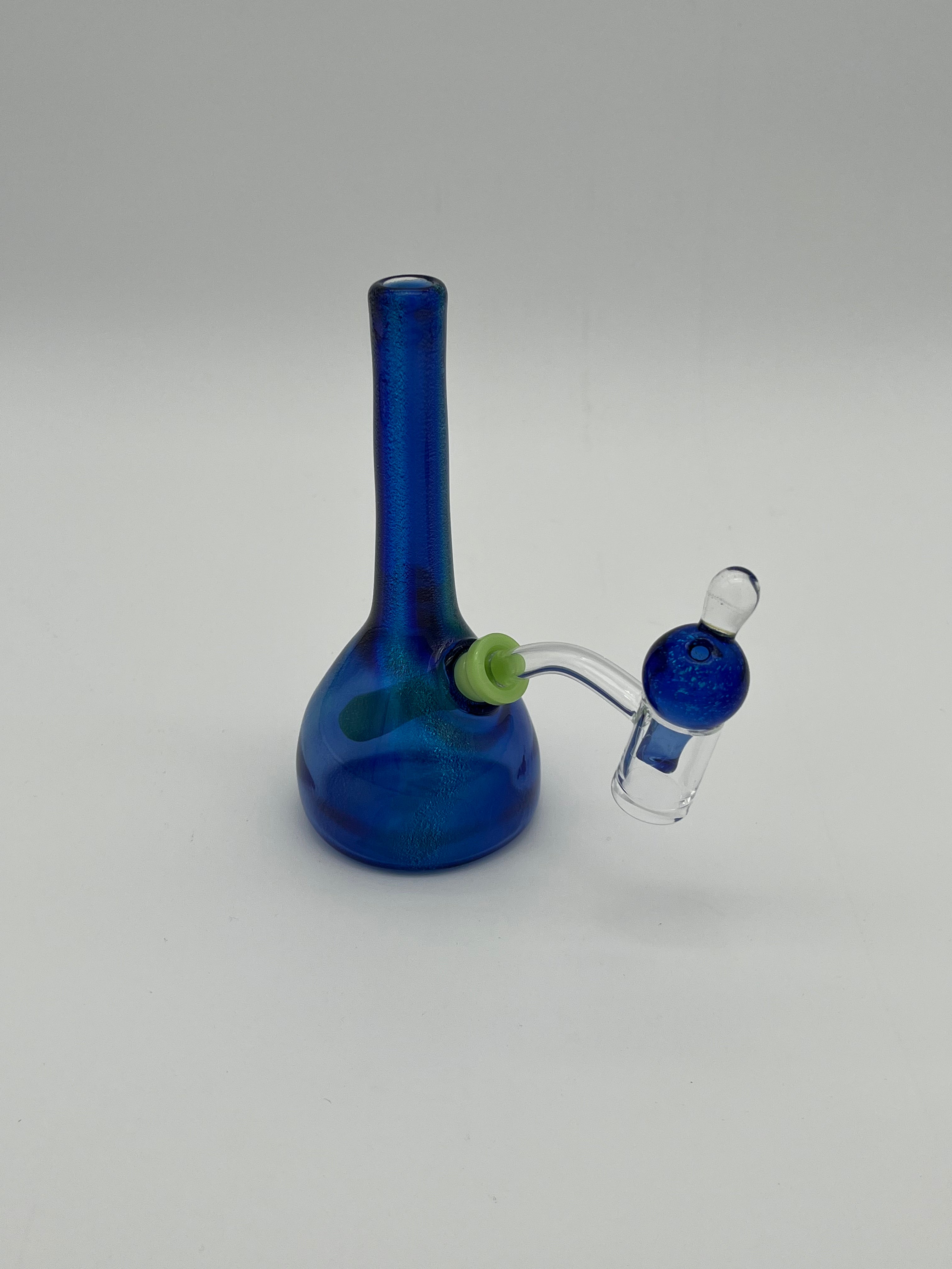 Ottone Glassworks Dichroic Blue Mini Rig Set