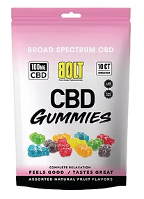 Bolt CBD Gummy Bear Bags
