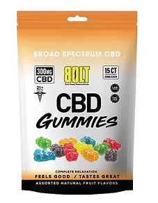 Bolt CBD Gummy Bear Bags