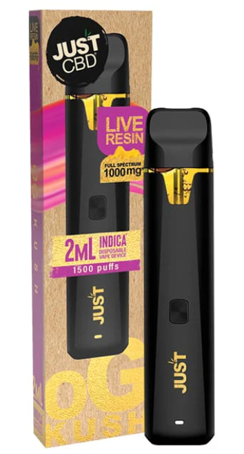 Just CBD 1000mg Hybrid CBD Full Spectrum Live Resin Disposable