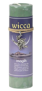 Wicca Pillar Candle