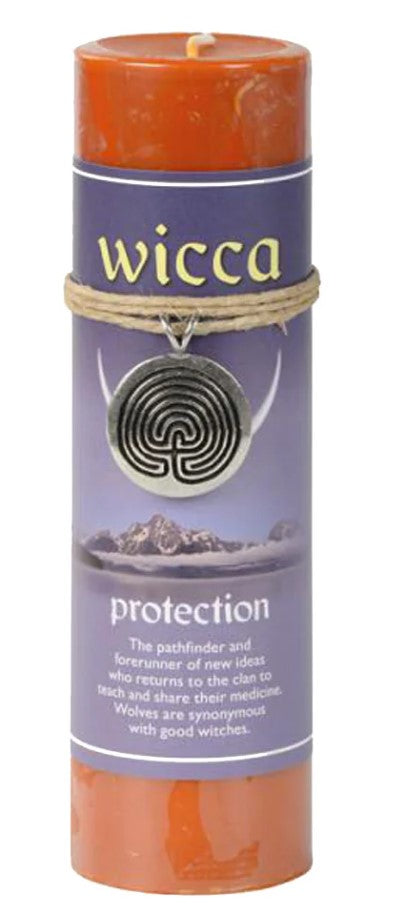 Wicca Pillar Candle