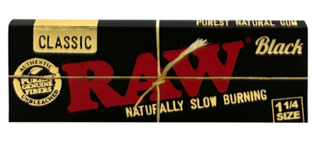 Raw Rolling Papers- Black
