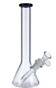 10" Clear Glass Water Pipe