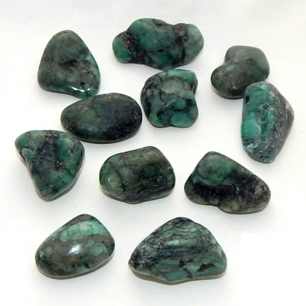 Tumbled Emerald