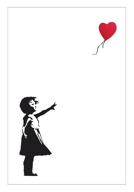 Balloon Girl Banksy Poster #38