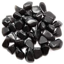 Tumbled Black Obsidian