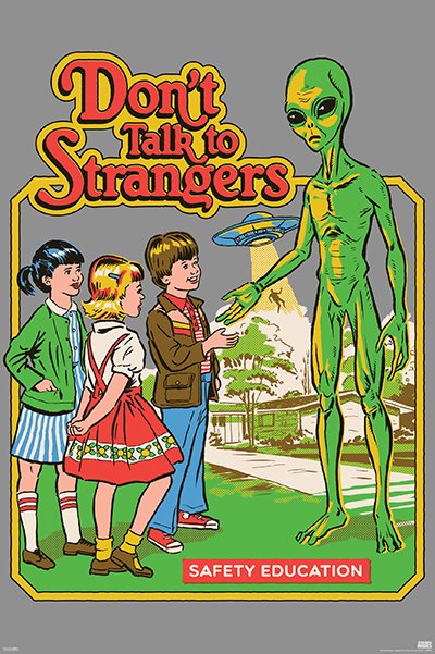 Don't Talk to Strangers Stephen Rhodes Poster #69