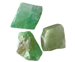 Rough Green Calcite