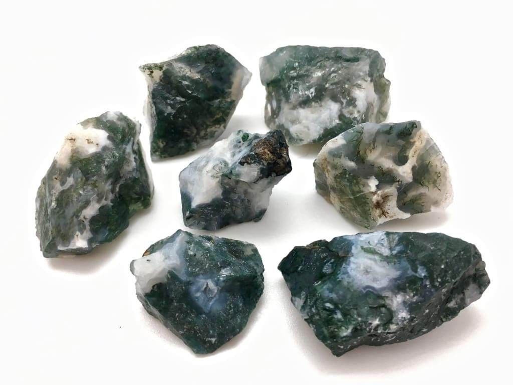 Rough Moss Agate