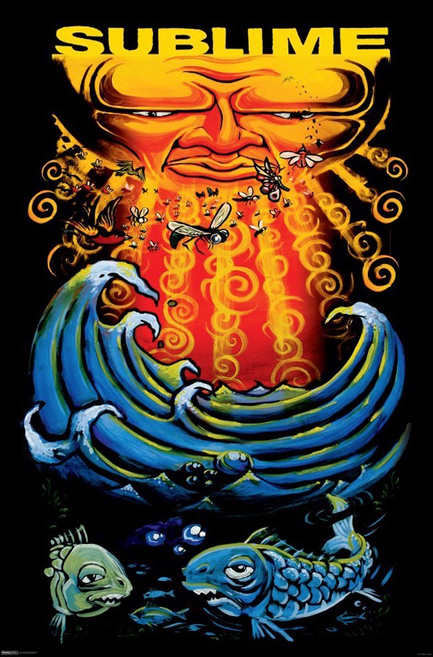 Sublime Sun and Fish Poster #71